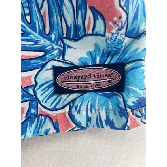 Vineyard Vines Men's Size Large Swim Trunks‎ Floral Tropical Lined - Picture 2 of 5